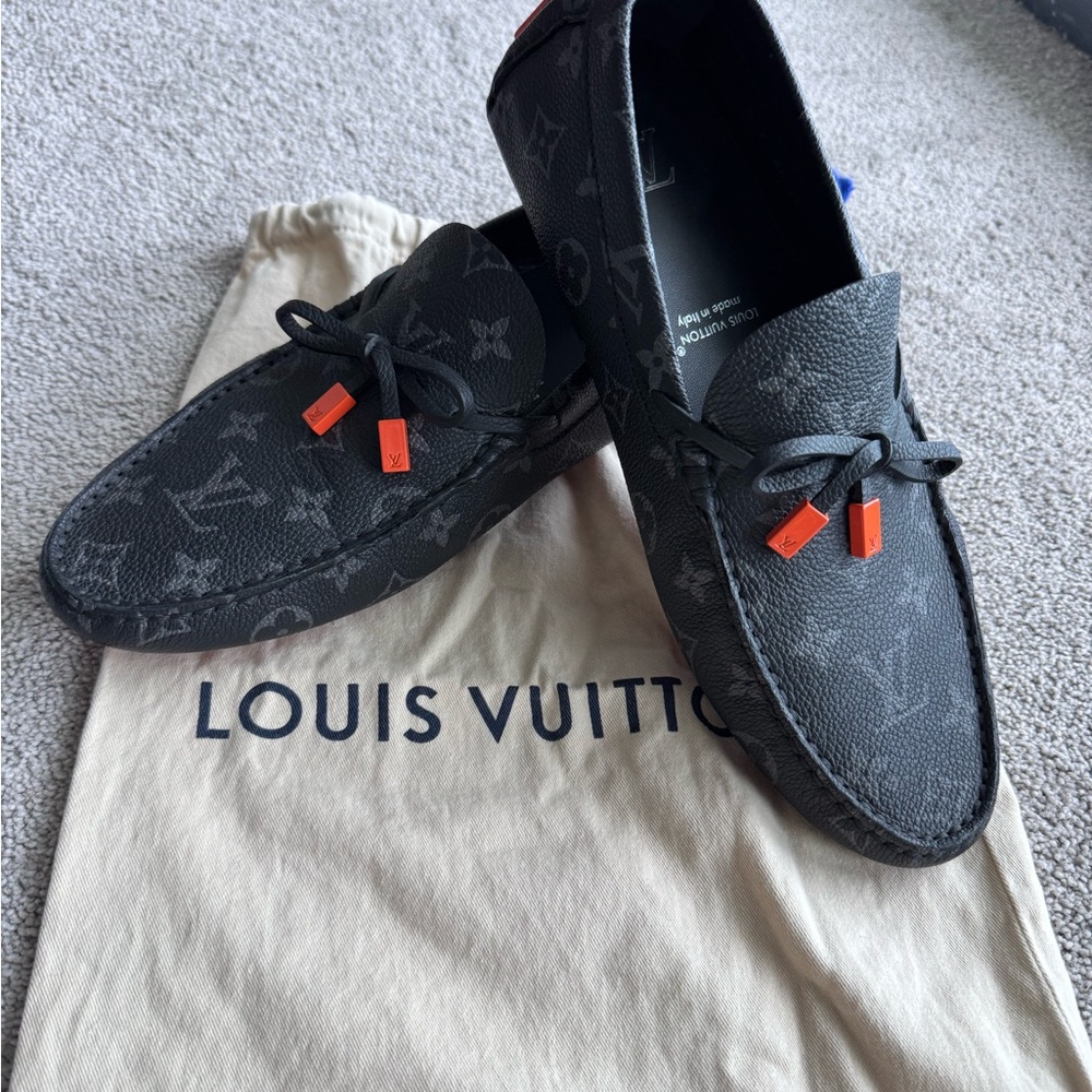 Louis Vuitton Monogram Driver Moccasins